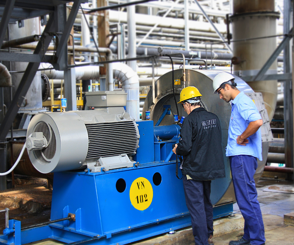industrial fan maintenance