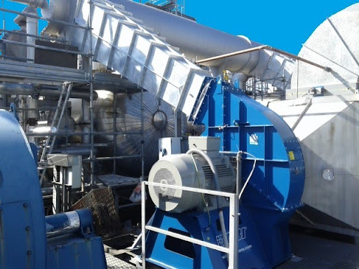 Courbe ventilateur centrifuge