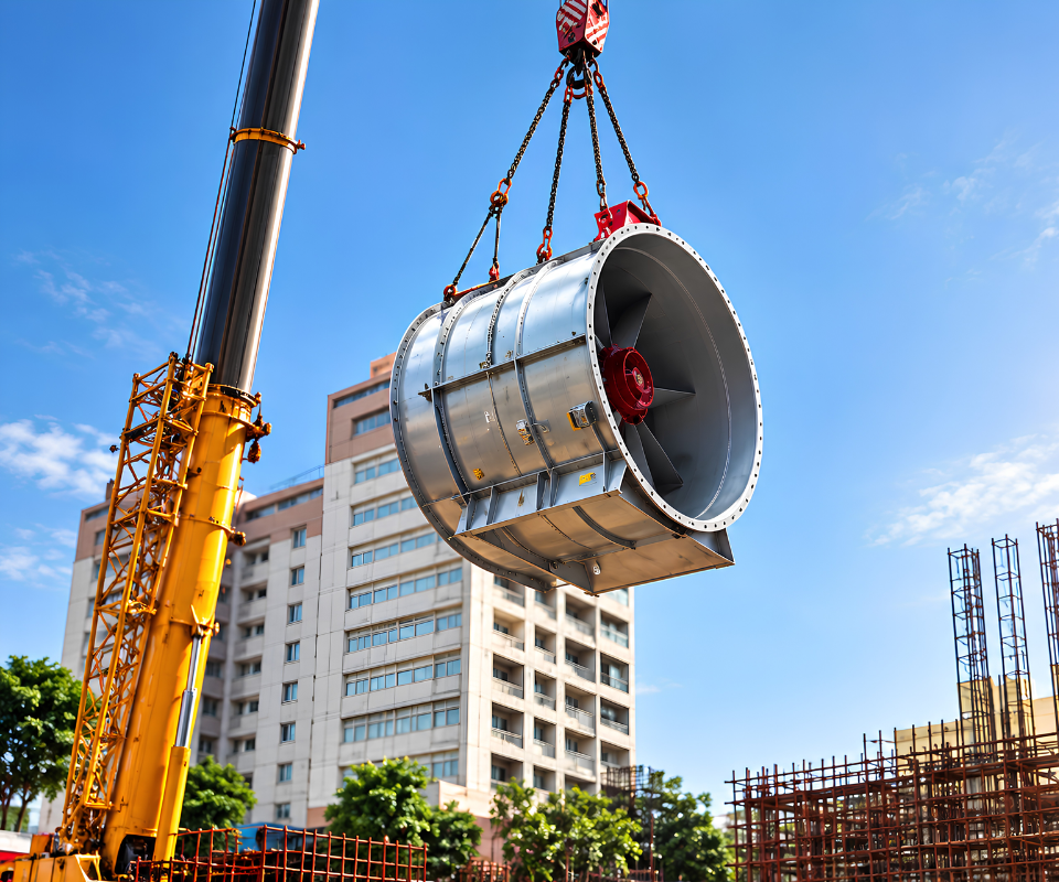 axial fan installation