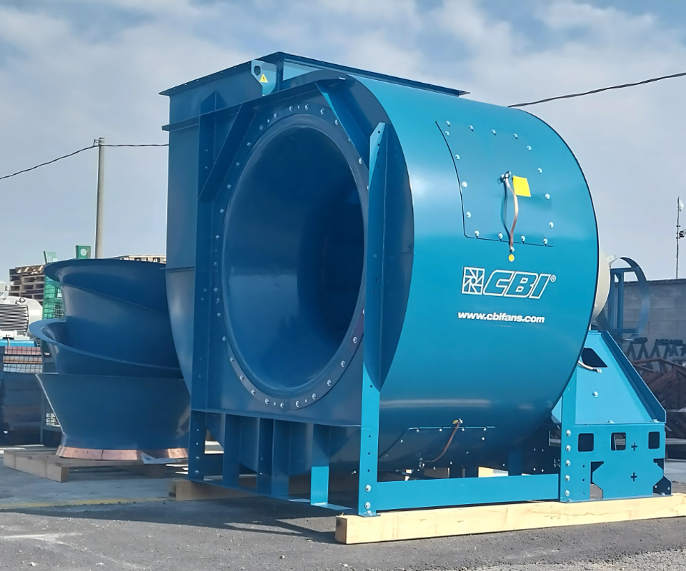 Cement fan for industrial plants | CBI Group